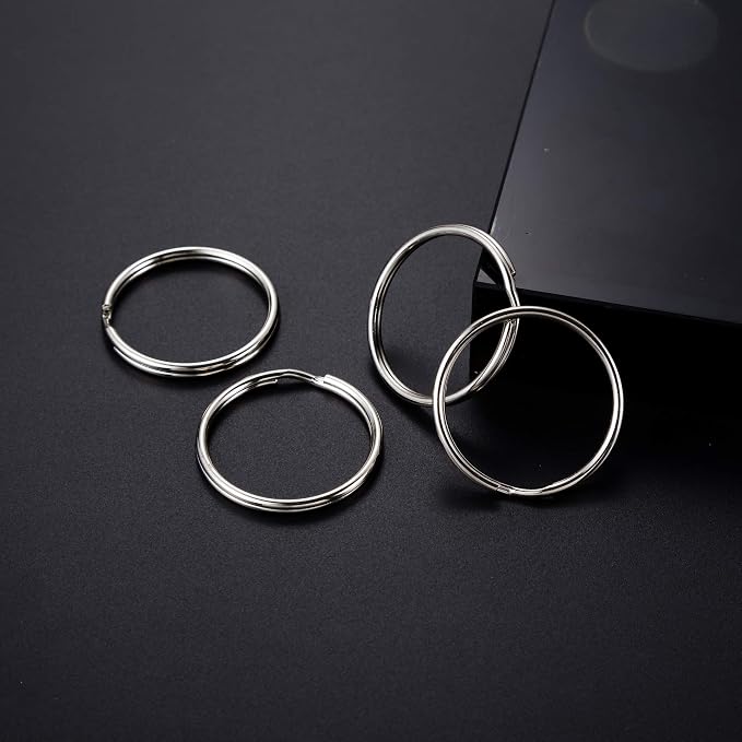 KINGFOREST 100-Pack Split Key Rings - Image 7