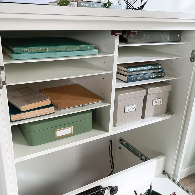 Sauder Miscellaneous Storage Craft & Sewing Armoire, L: 35.11" x W: 21.81" x H: - Image 6