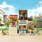 CUTEROOM DIY Doll House Miniature Furniture Wooden House Kit - Image 8