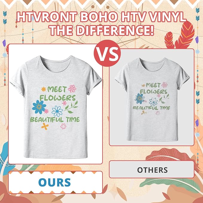 HTVRONT Boho Heat Transfer Vinyl - Image 4