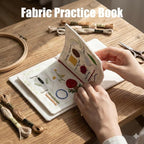 TenDawn Basic Embroidery Starter Kit – 12 Essential Stitches, Fabric Practice - Image 2