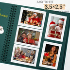 Scrapbook 8x8 Inch DIY Scrapbook Album Hardcover Kraft Paper 40 pages/20 sheets - Image 4