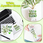 Tintnut Grass Green Permanent Vinyl 8 Sheets 12''x10'' Adhesive Vinyl | Solid - Image 6