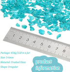 1.5 lb Glass Gravel Stone 3-6 mm Glitter Gravel Stone Luster Reflective - Image 2
