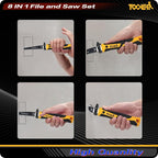 TOOLAN: File Set, File & Saw Set. metal file, metal files tools - Image 5