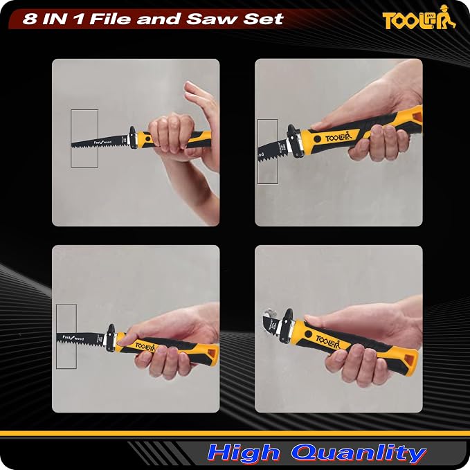 TOOLAN: File Set, File & Saw Set. metal file, metal files tools - Image 5