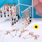 Tondiamo 24 Pcs Beadable Keychain Bars Bulk Beads - Image 2
