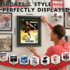 JupDec Sports Magazine Frame, Premium Wood Display Case - Image 5