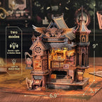 FUNPOLA LED 3D Wood Puzzle Owl Post Office, Dynamic Model - Image 2