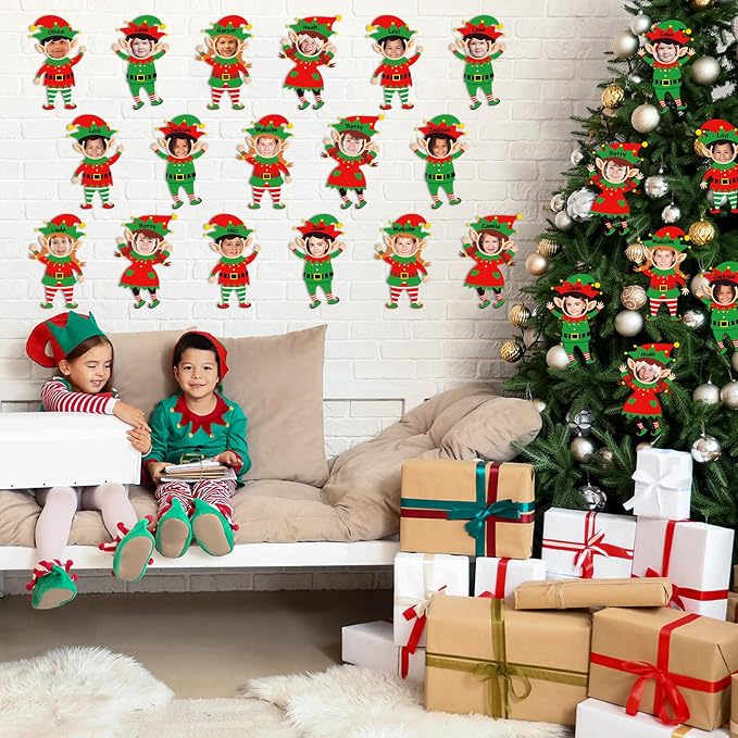 48 Set Christmas Elf Cutouts - Image 4