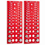 Thread Checker, 76 Nut and Bolt Thread Checker, 28 Standard & 28 Metric & 20 by JoblikeBrez