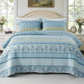 GOONE King Quilt Set 104"x90", Lightweight Washed Coverlet, Reversible Spring & by GOONE