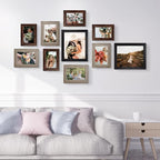 LUCKYLIFE Picture Frames Collage Wall Decor 10-Pack, Gallery Wall Frame Set - Image 3