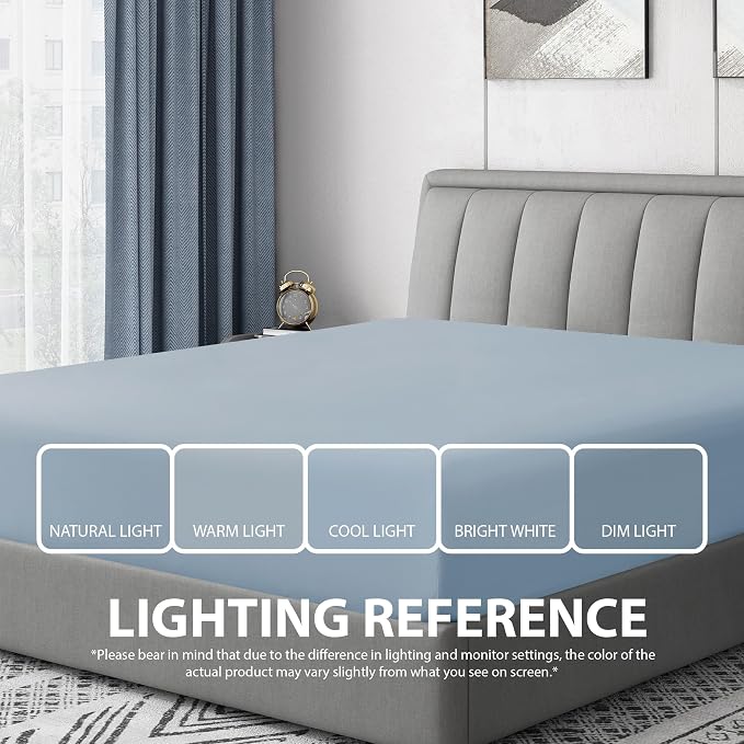 Cathay Home Twin XL Fitted Sheet - Image 5