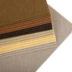 Whaline 18 Pcs Brown Felt Fabric Sheets 6 Colors Assorted Soft Thick Craft Felt - Image 4