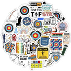 BulbaCraft 100Pcs Archery Stickers by BulbaCraft