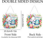 JJFox Diamond Art Hanging Kit for Adult, Special Shaped Rhinestone, DIY Acrylic - Image 7