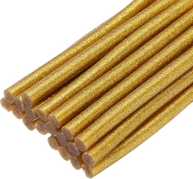 uxcell 20pcs Hot Glue Sticks for Glue Gun 7mm/0.28-inch x 4-inch Mini Hot Melt by uxcell