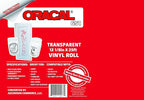 12.125" x 25' Roll of Oracal 651 Transparent Adhesive Craft Vinyl - Image 2