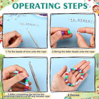 Tondiamo 24 Sets First Grade Back to School Gifts Friendship Bracelet Making Kit - Image 4