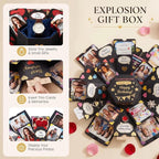 Koogel Explosion Gift Box, DIY Custom Scrapbook Photo Album Surprise Box - Image 3