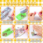 YooNotee 12 Sets Interchangeable Seasonal Diamond Art Tabletop Decorations - Image 4