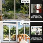 Coavas Window Privacy Film Daytime See Out Not in, 98% UV Blocking Heat Control - Image 4