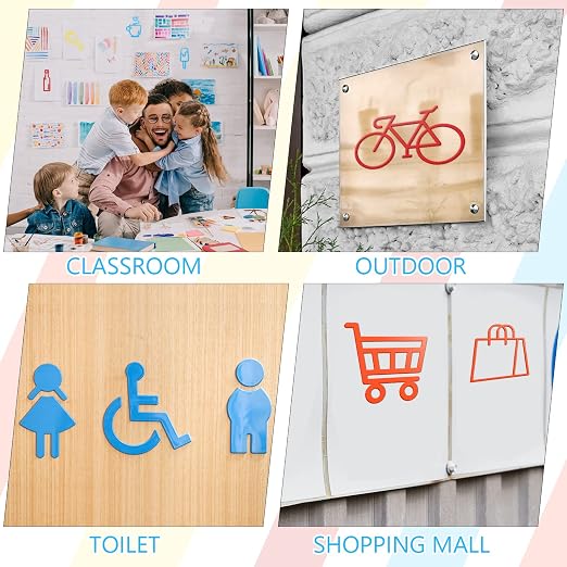 24 Pcs 8 x 8 Inch Cast Acrylic Sheets 0.08'' Thick Opaque Laser Cutting Colored - Image 6