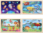 Wooden Educational Jigsaw Puzzles - Image 3