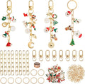 HOMAR 105Pcs DIY Keychain Making Kit Bag Charm Jewelry Chain Making 30 Charms 8 by HOMAR
