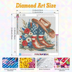 Kalonyth Eye Diamond Art Kits for Adults Beginners 14x14 in, DIY Craft Gift | - Image 3