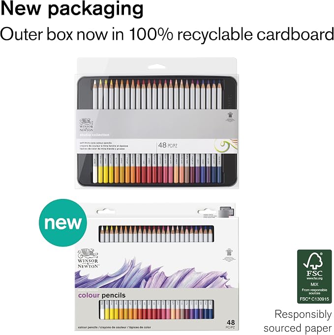 Winsor & Newton Studio Collection Artist Pencils, Color Pencils - Image 2