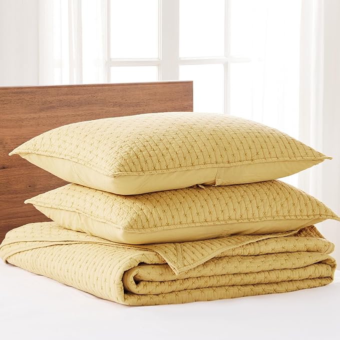 Levtex Home Cross Stitch Reversible Full Bedspread Set - Image 3