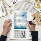 GLOBLELAND Notebook Clear Stamp Notepad Silicone Stamps Transparent Stamp - Image 9