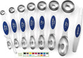 Spring Chef Stainless Steel Magnetic Measuring Spoons Set of 8 by SpringChef