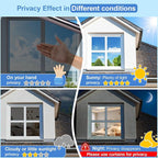 Window Privacy Film One Way Daytime Privacy Static Cling Sun Blocking Anti UV - Image 7