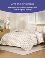 YnM King Size Linen Weighted Blanket - Image 4