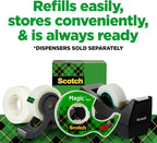 Scotch Magic Tape with Scotch Desktop Dispenser, 6 Rolls of 3/4" x 1000" | Plus - Image 7