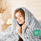 CozyLux Fluffy King Size Comforter Set - Image 3