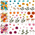 66Pcs Dried Pressed Flowers for Resin Molds, Soap Making - Image 6