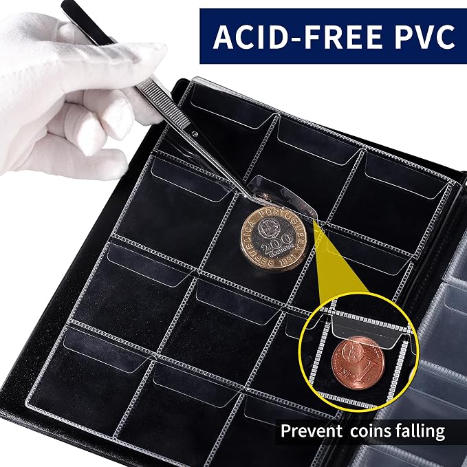 160 Pockets Coin Album - Image 3