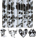 Tintnut Black Cowhide Heat Transfer Vinyl, easy cut & weed, stretch washable by Tintnut
