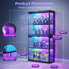 AODK 2-Pack Display Cabinet - Image 2