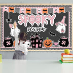 Halloween Ghost & Pumpkin Paper Cutouts - Image 5