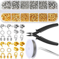 Acejoz 1200 Pcs Crimp Beads Supplies by ProfessionalDIYArtSupplier