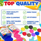 Sand Art Sand, Colored Sands Bulk, Delightful Sands Art Fun - Image 7
