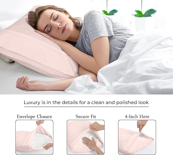 Royale Linens King Pillowcase Set of 2 - Image 7