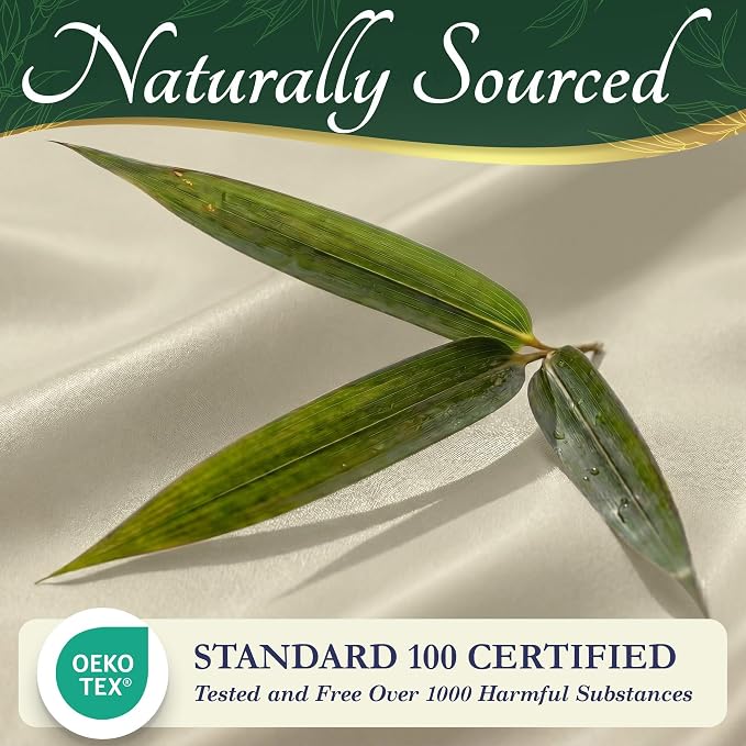 DECOLURE 100% Viscose Derived from Bamboo Sheets Queen Size - Image 7