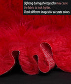 Fabric Empire 2.3oz Faux Fur Curly Yak Fabric 3.5" Long Pile Japanese Yarn/Sold - Image 4