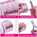 Anezus 18 Gauge Jewelry Wire for Jewelry Making, Anezus Craft Wire Tarnish - Image 3